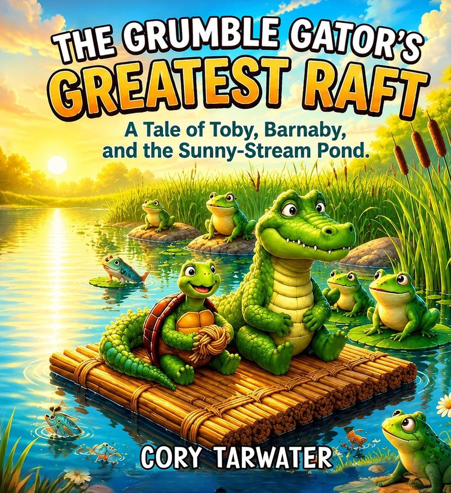 Cover of The Grumble-Gator's Greatest Raft by Cory Tarwater.